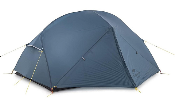 Палатка Naturehike Mongar Ultralight 2 (Integrated version) 210T Phantom Blue - Фото 2 большая