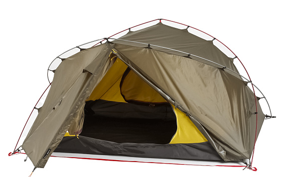 Палатка Normal Траппер 2 Si PU Олива - Фото 1 большая