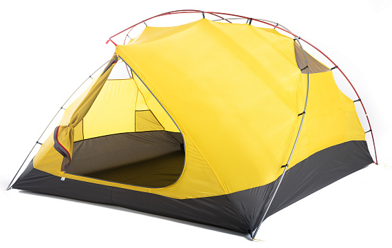 Палатка Normal Зеро Z 4 PRO Si PU Желтый - Фото 5 большая