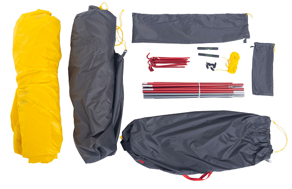 Палатка Normal Зеро Z 4 PRO Si PU Желтый - Фото 16 большая