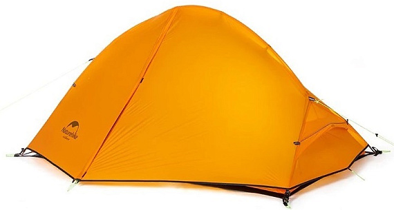 Палатка Naturehike Cycling Ultralight 2 20D Orange - Фото 3 большая