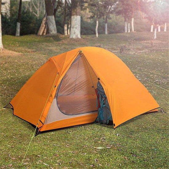 Палатка Naturehike Cycling Ultralight 2 20D Orange - Фото 9 большая