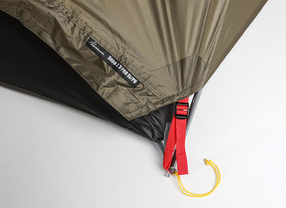 Палатка Normal Зеро Z 3 PRO Si PU Олива - Фото 16 большая