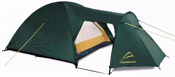 Палатка Normal Трубадур 4 Тёмно-Зелёный - Фото 1 большая