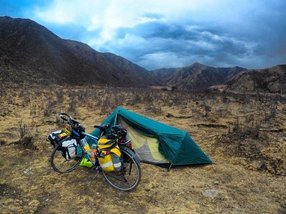 Палатка Normal Отшельник N Жёлтый - Фото 3 большая