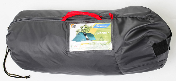 Палатка Normal Диоген 4 Тёмно-Зелёный - Фото 6 большая