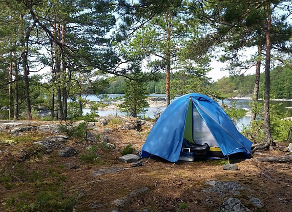 Палатка Normal Ладога 4 Тёмно-Зелёный - Фото 16 большая