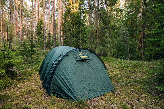Палатка Normal Нева 4 Тёмно-Зелёный - Фото 2 большая