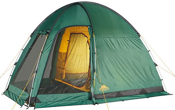 Палатка Alexika Minnesota 4 Luxe Green - Фото 3 большая