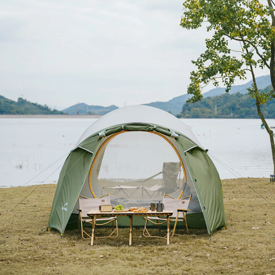 Палатка Naturehike Kota 4 Olive Green - Фото 4 большая