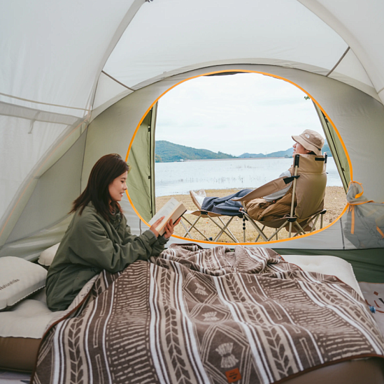 Палатка Naturehike Kota 4 Olive Green - Фото 5 большая