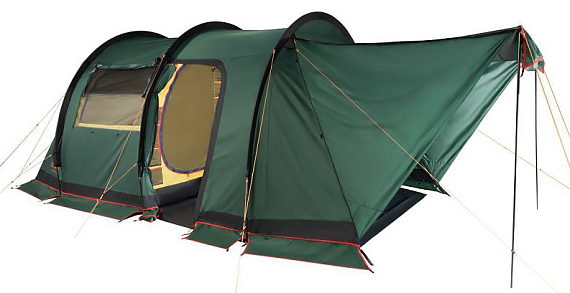 Палатка Alexika Carolina 5 Luxe Green - Фото 3 большая