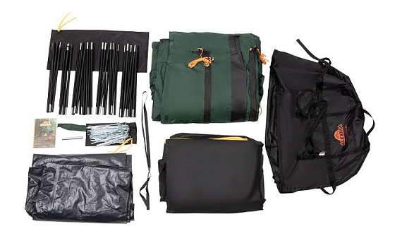 Палатка Alexika Carolina 5 Luxe Green - Фото 20 большая