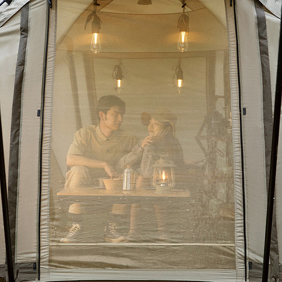 Палатка Naturehike Aries 4-6 Khaki - Фото 10 большая