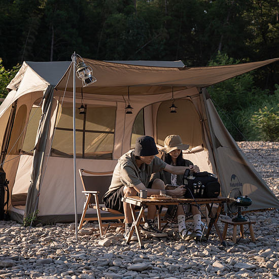 Палатка Naturehike Village 5.0 Khaki - Фото 8 большая