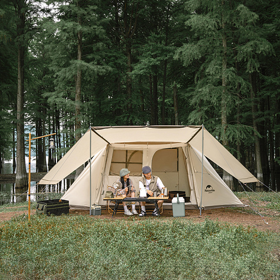 Палатка Naturehike Village 5.0 Khaki - Фото 9 большая