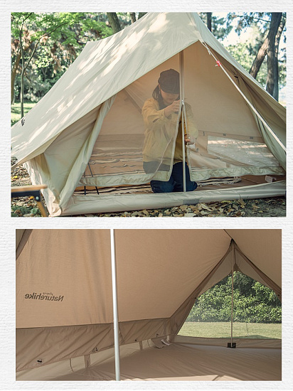 Палатка Naturehike Extend 5.6 Gold - Фото 3 большая