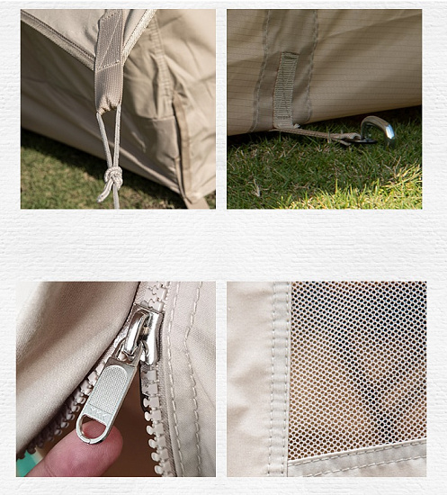 Палатка Naturehike Extend 5.6 Gold - Фото 4 большая