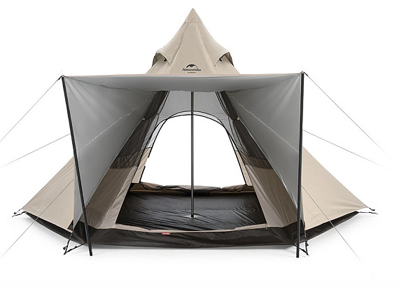 Палатка Naturehike Ranch 4 Quicksand Gold - Фото 3 большая