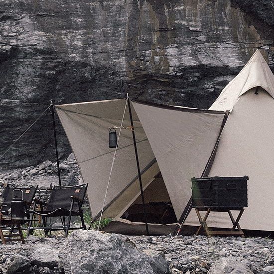 Палатка Naturehike Ranch 4 Quicksand Gold - Фото 7 большая