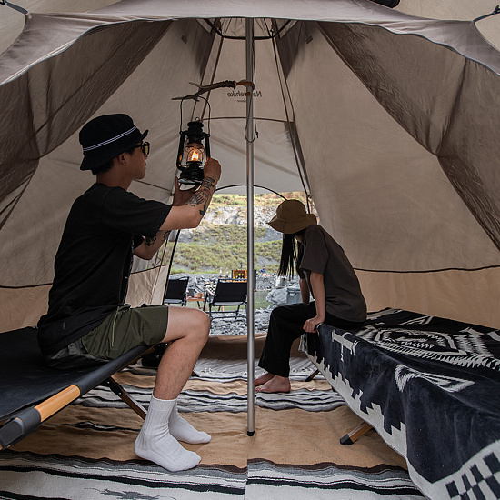 Палатка Naturehike Ranch 4 Quicksand Gold - Фото 10 большая