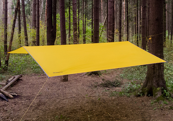Тент Bask Canopy Silicone 3x4,5 Yellow - Фото 2 большая
