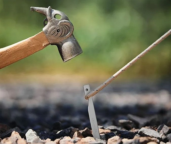 Колышки Naturehike V-Shaped Aluminum 8шт Silver - Фото 4 большая