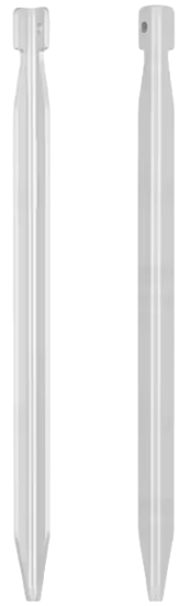 Колышки Naturehike V-Shaped Aluminum 8шт Silver - Фото 1 большая