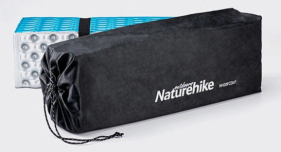 Коврик Naturehike Thickened folding egg nest Blue - Фото 8 большая