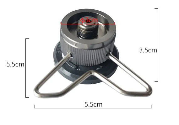 Переходник для горелки BRS BRS-17J - Фото 2 большая