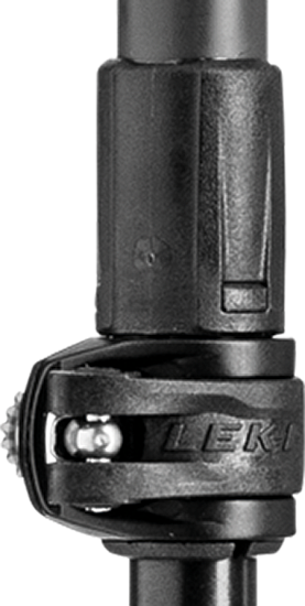 Треккинговые палки Leki Sherpa Lite Neonorange/Black/Denimblue - Фото 4 большая