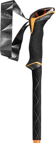 Треккинговые палки Leki Sherpa Lite Neonorange/Black/Denimblue - Фото 5 большая