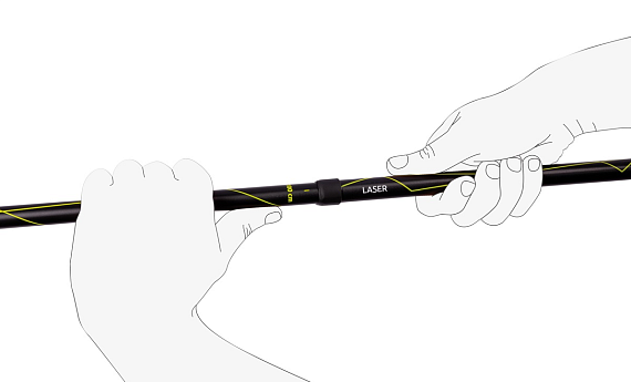 Телескопические палки C.A.M.P. Laser - Фото 5 большая