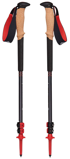 Треккинговые палки Black Diamond Pursuit Charcoal/Octane - Фото 2 большая