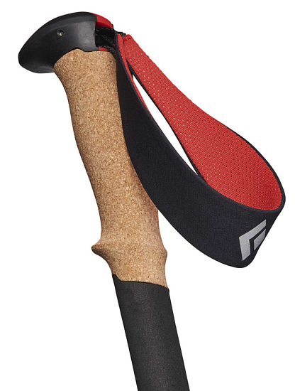 Треккинговые палки Black Diamond Pursuit Flz Black/Octane - Фото 3 большая