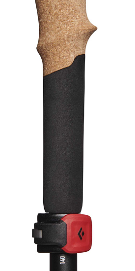 Треккинговые палки Black Diamond Pursuit Flz Black/Octane - Фото 6 большая