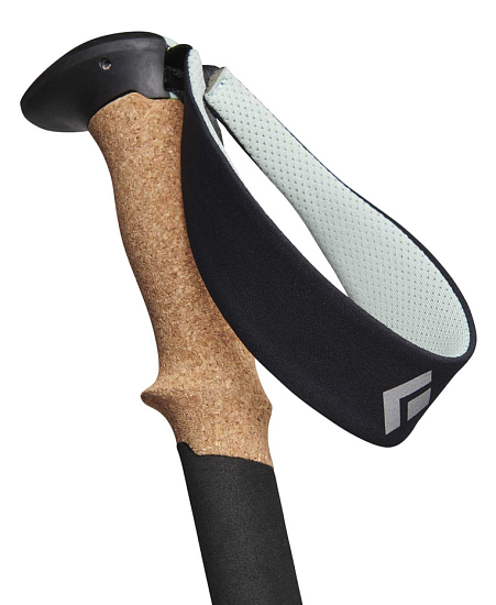 Треккинговые палки Black Diamond Pursuit Flz Black/Foam Green - Фото 3 большая