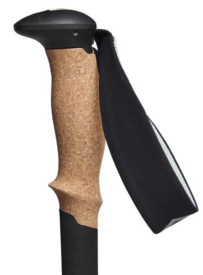 Треккинговые палки Black Diamond Pursuit Flz Black/Foam Green - Фото 4 большая