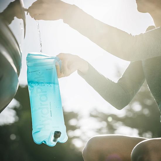 Гидратор HydraPak Veloc 1,5L Голубой - Фото 4 большая