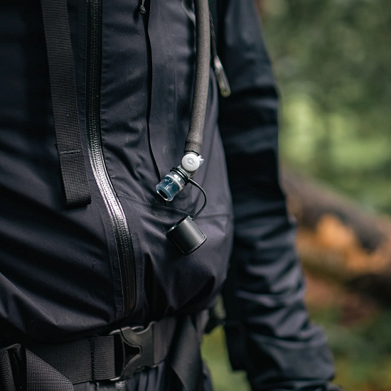 Гидратор HydraPak Force 2L Тёмно-серый - Фото 4 большая