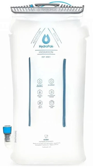 Гидратор Hydrapak Contour 2L Прозрачный - Фото 2 большая
