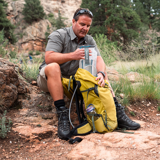 Гидратор Hydrapak Contour 2L Прозрачный - Фото 4 большая