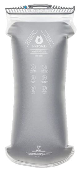 Гидратор с термоизоляцией Hydrapak Veloc IT 1,5L Серый - Фото 2 большая