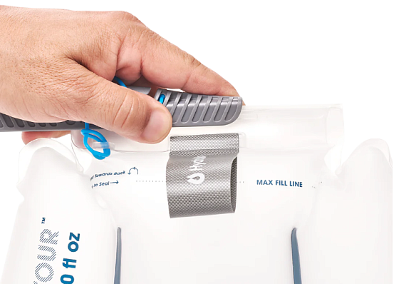 Гидратор HydraPak Сontour Lumbar 1,5 L Прозрачный - Фото 5 большая