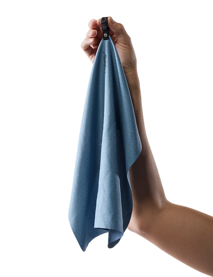 Полотенце-брелок Matador NanoDry Trek (39x39) Голубой - Фото 4 большая