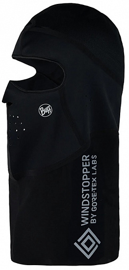 Балаклава Buff Windproof Solid Black - Фото 1 большая
