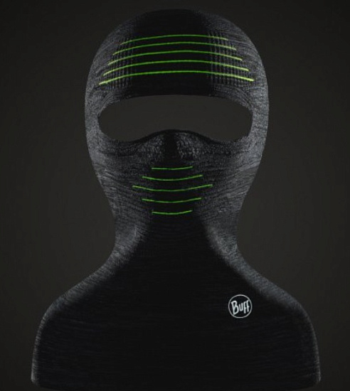 Балаклава Buff Dryflx+ Balaclava Black - Фото 4 большая
