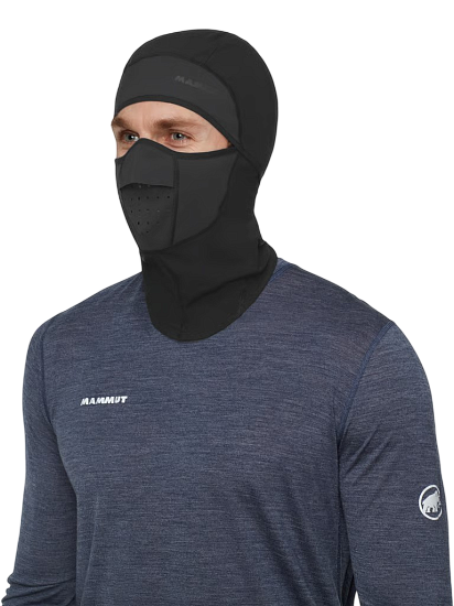 Балаклава Mammut Arctic Black - Фото 2 большая