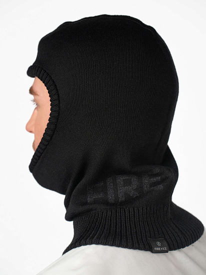 Балаклава мужская Bogner Fire+Ice Jonte Black - Фото 4 большая