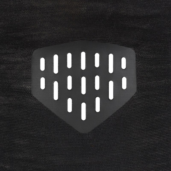 Балаклава Buff LW Merino Wool Solid Black - Фото 4 большая